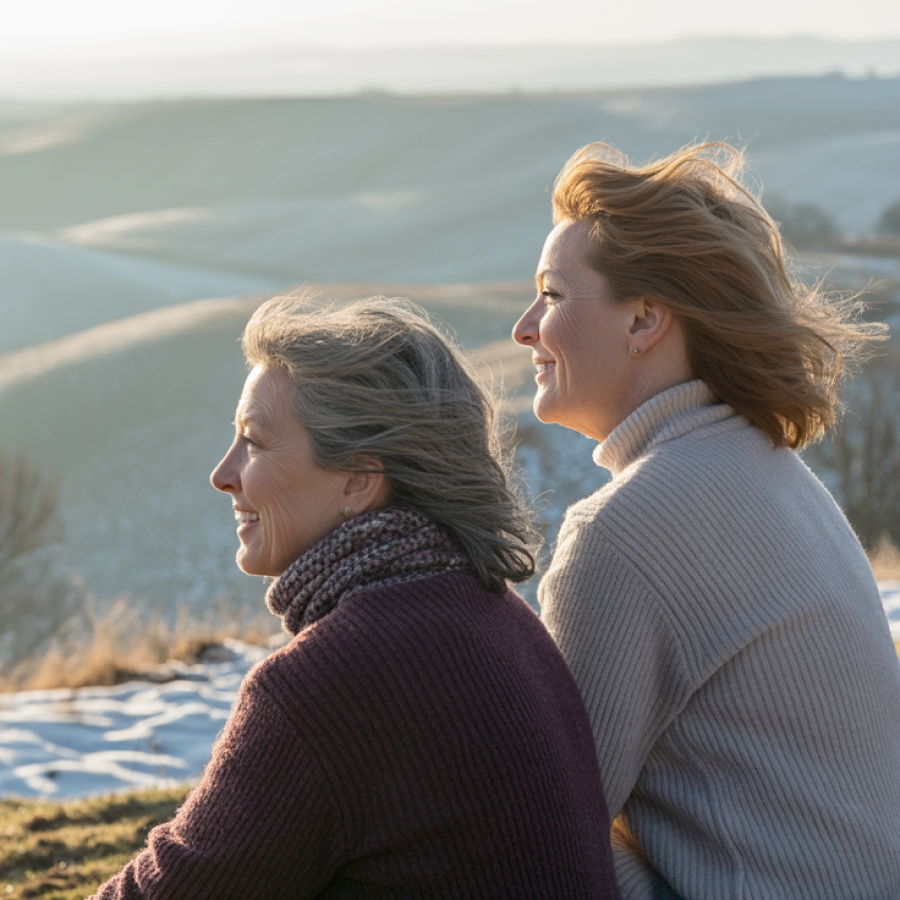 two women hills two women hills